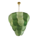 Luxury Multi Green Petals Murano Glass Chandelier – Contemporary Simoeng De