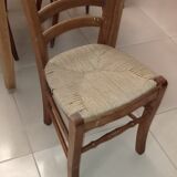 Mulched bistro chair