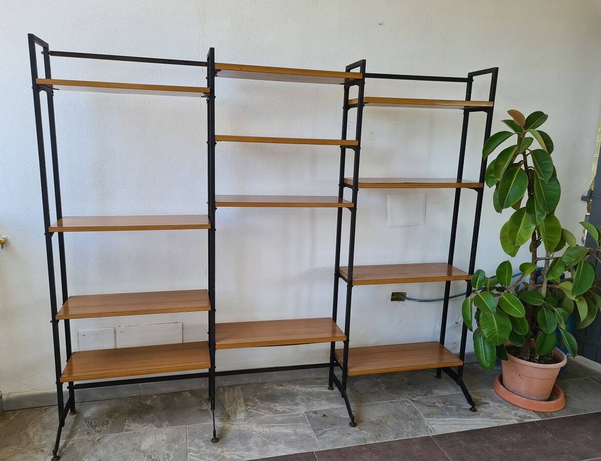 Mid Century Italian Design Wall Units Tall