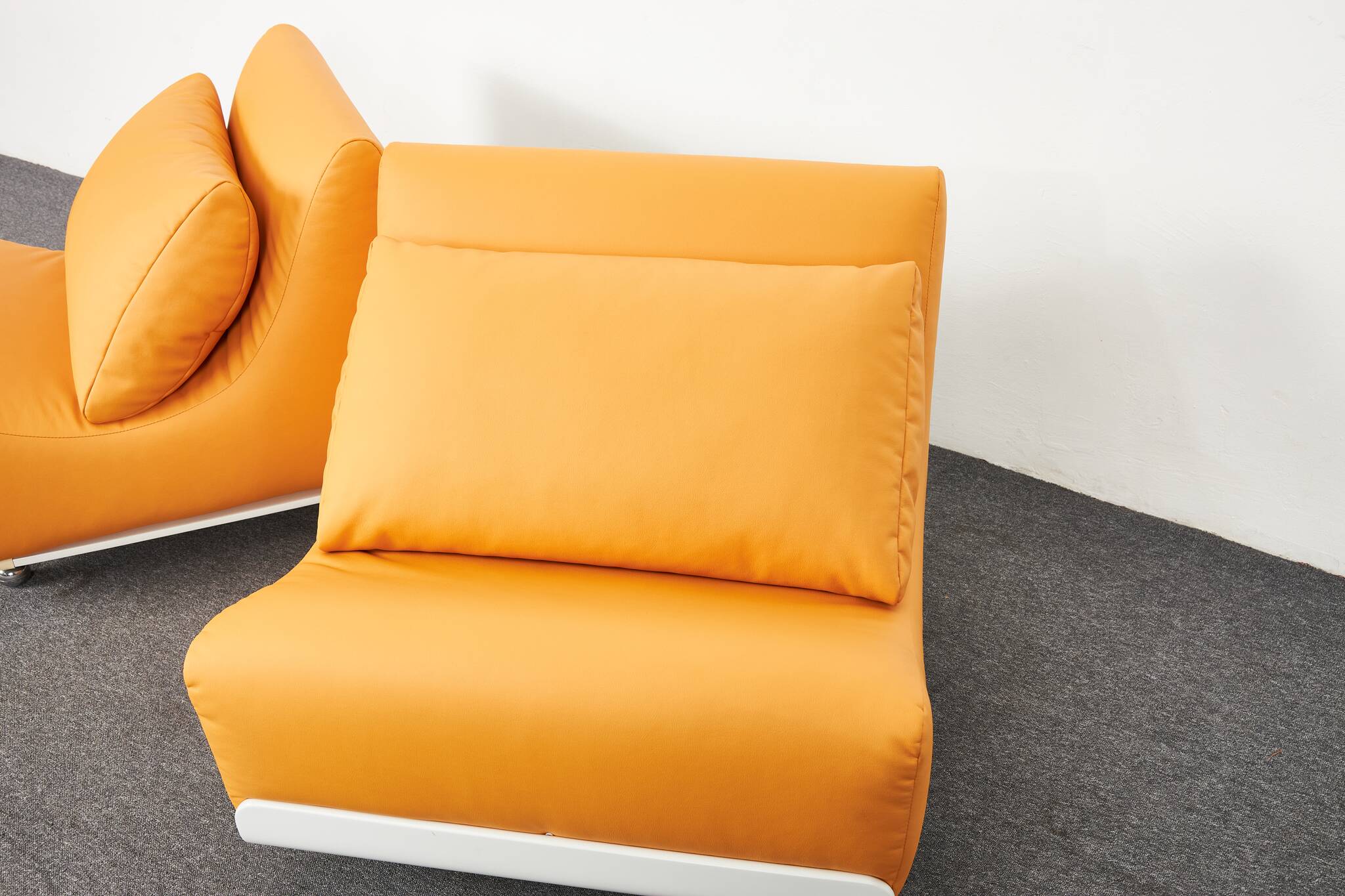 Space Age Orbis lounge chairs by Luigi Colani for CORE 1970s