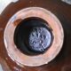 Cab bordeaux ceramic standing bowl