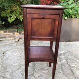 Old bedside marble top