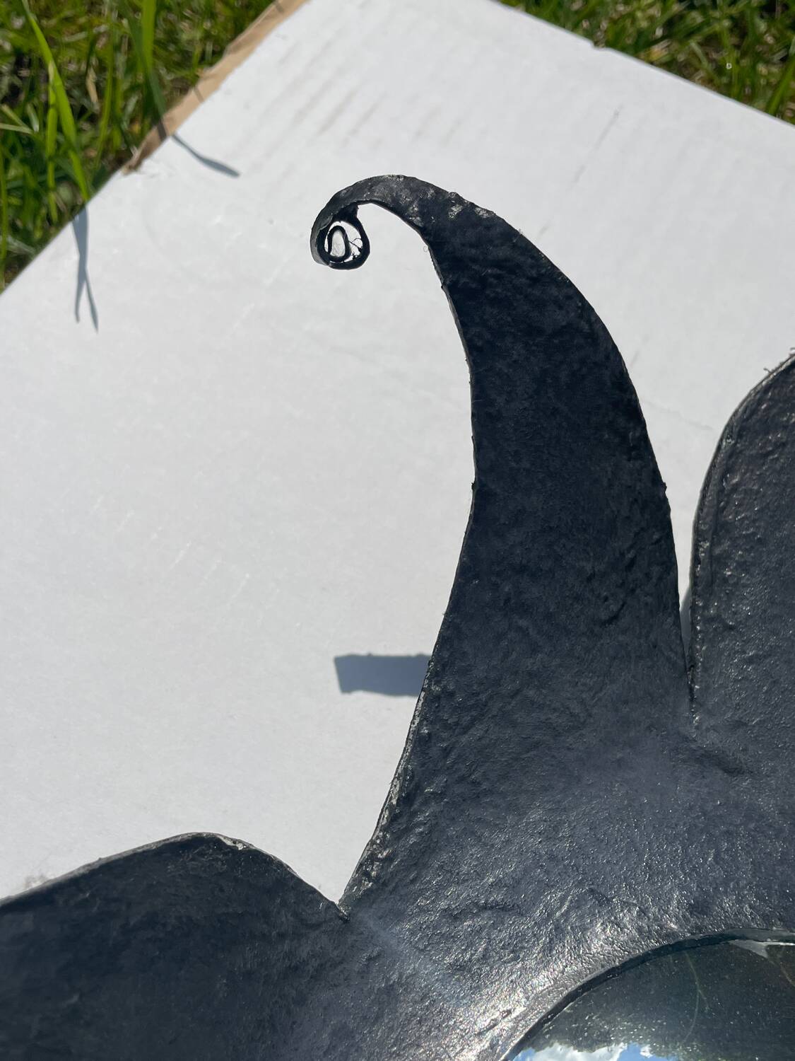 Miroir sorcière soleil vintage