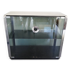 Vitrine vintage en verre et chrome de Willy Rizzo pour Mario Sabot. Italie, 1970.