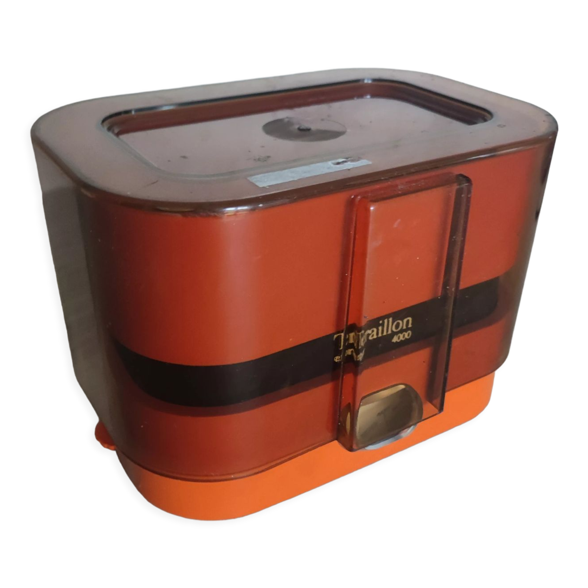 Balance Terraillon export 4000 plastic orange design Zanuso vintage