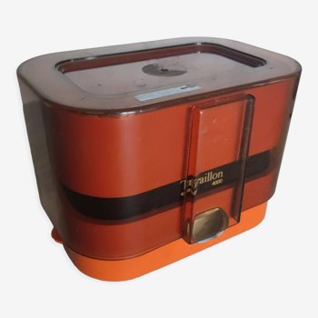 Balance Terraillon export 4000 plastique orange design Zanuso vintage