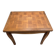 Table transformable vintage en bois de noyer et marqueterie