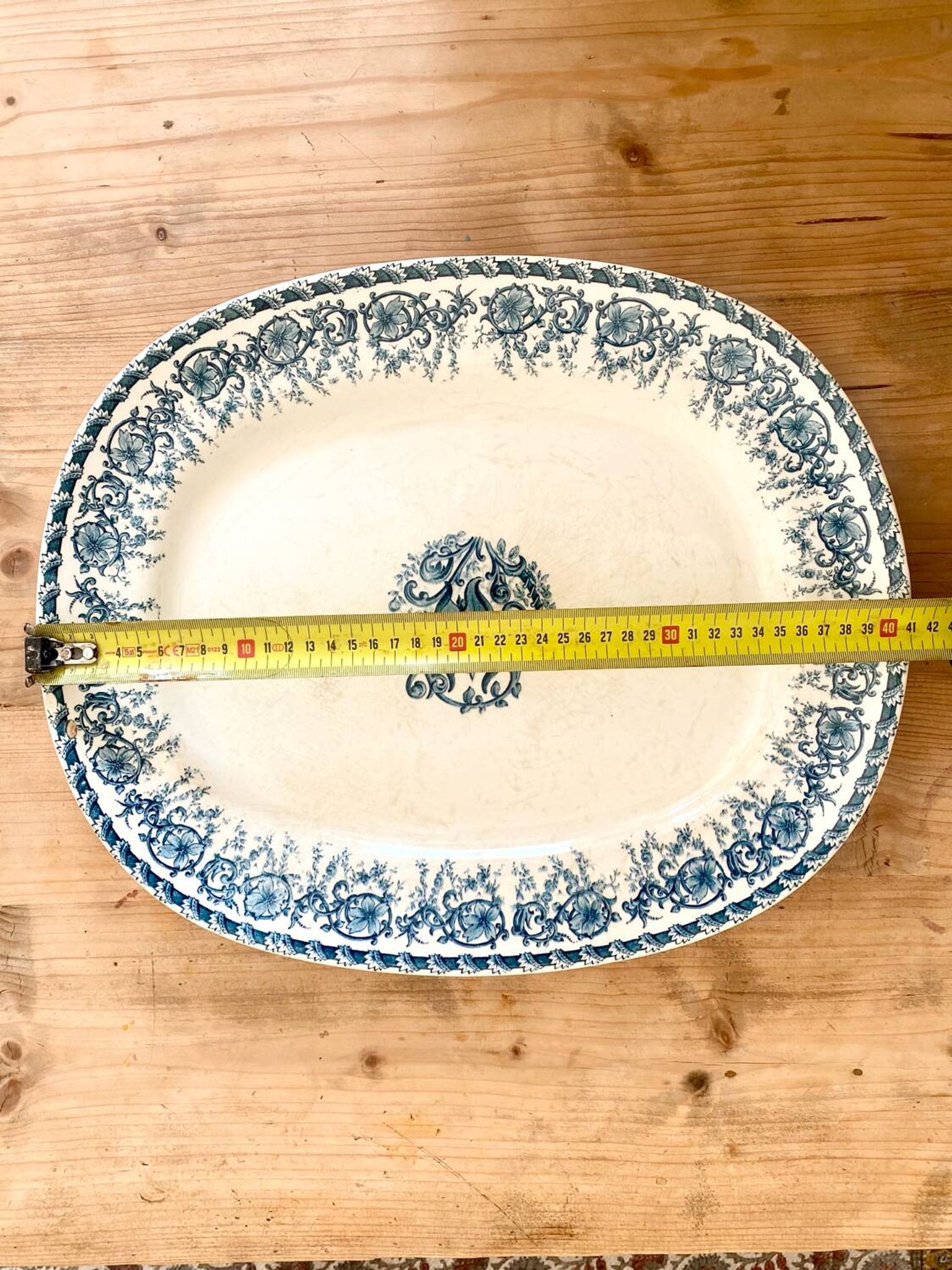 Grand plat Terre de fer