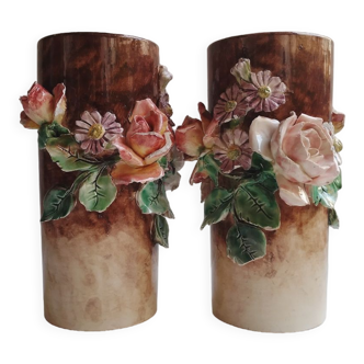 Pair of Longchamps vase