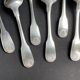 6 tablespoons in silver metal christofle model vendôme/arcantia before 1983