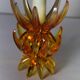 Friedel Lotus Lucite candle holders Germany 1960 x3