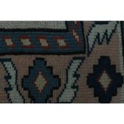 1970s Vintage Turkish Handmade Wool & Cotton Beige Runner Rug 84x402