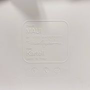 Set of 4 white Maui chairs by Magistretti for Kartell 2000s Italy