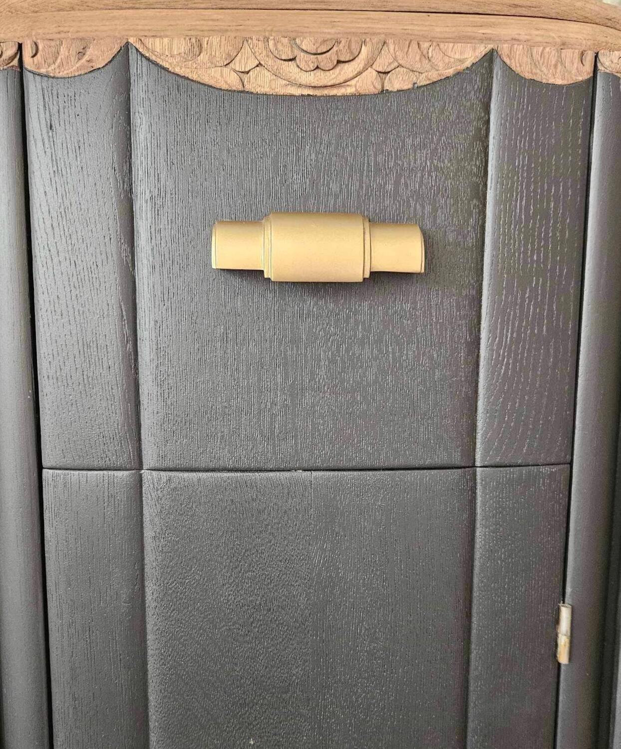 Black art deco sideboard