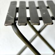 Chaise pliante industrielle de l'armée, 1960'