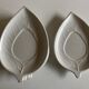 Set of 6 plates Ceramiche Bitossi sheets 1970 Italian work