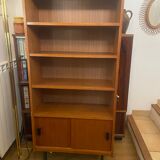 Vintage teak bookcase shelf