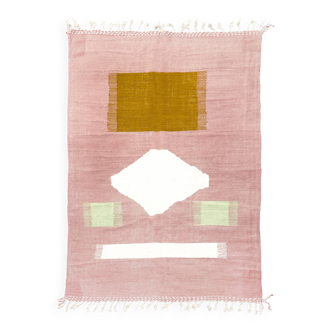 Colorful Moroccan Berber Kilim 3.02x1.96m