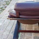 Fauteuil et repose pied Kroken