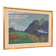 Original Swedish Gouache – "Landscape" by Willy Lindeberg – Signed – Vintage and Framed – 54.5 × 41.5 cm (21.5" × 16.3")