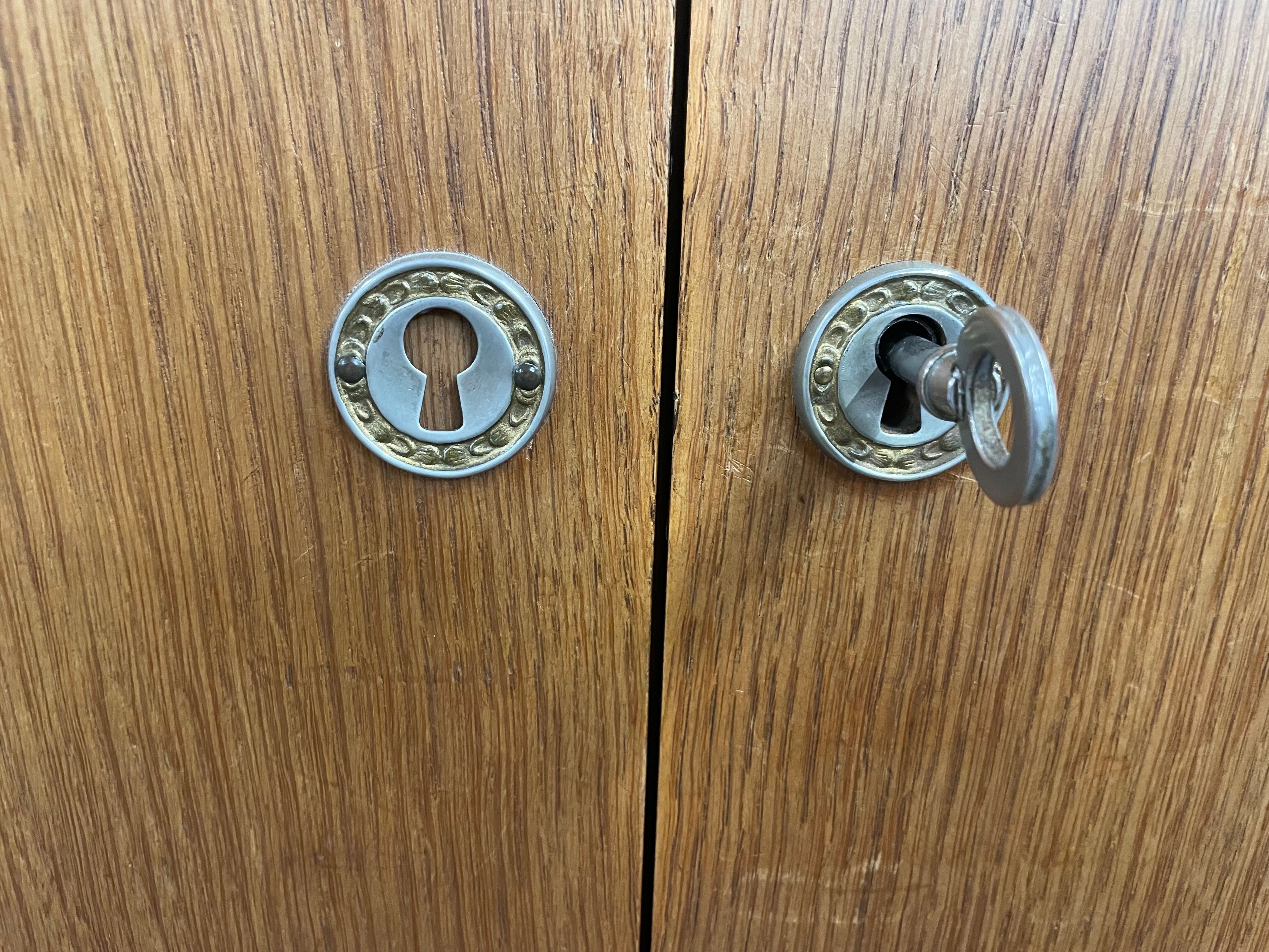 Solid oak dressing room 1960