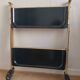 Vintage folding dessert table made in France.