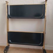Vintage folding dessert table made in France.