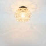Mid-Century Bubble Glass Ceiling Light by Helena Tynell for Limburg, 1960s