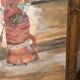 Large Framed Watercolor - An Elegant Woman - Signed 1900s