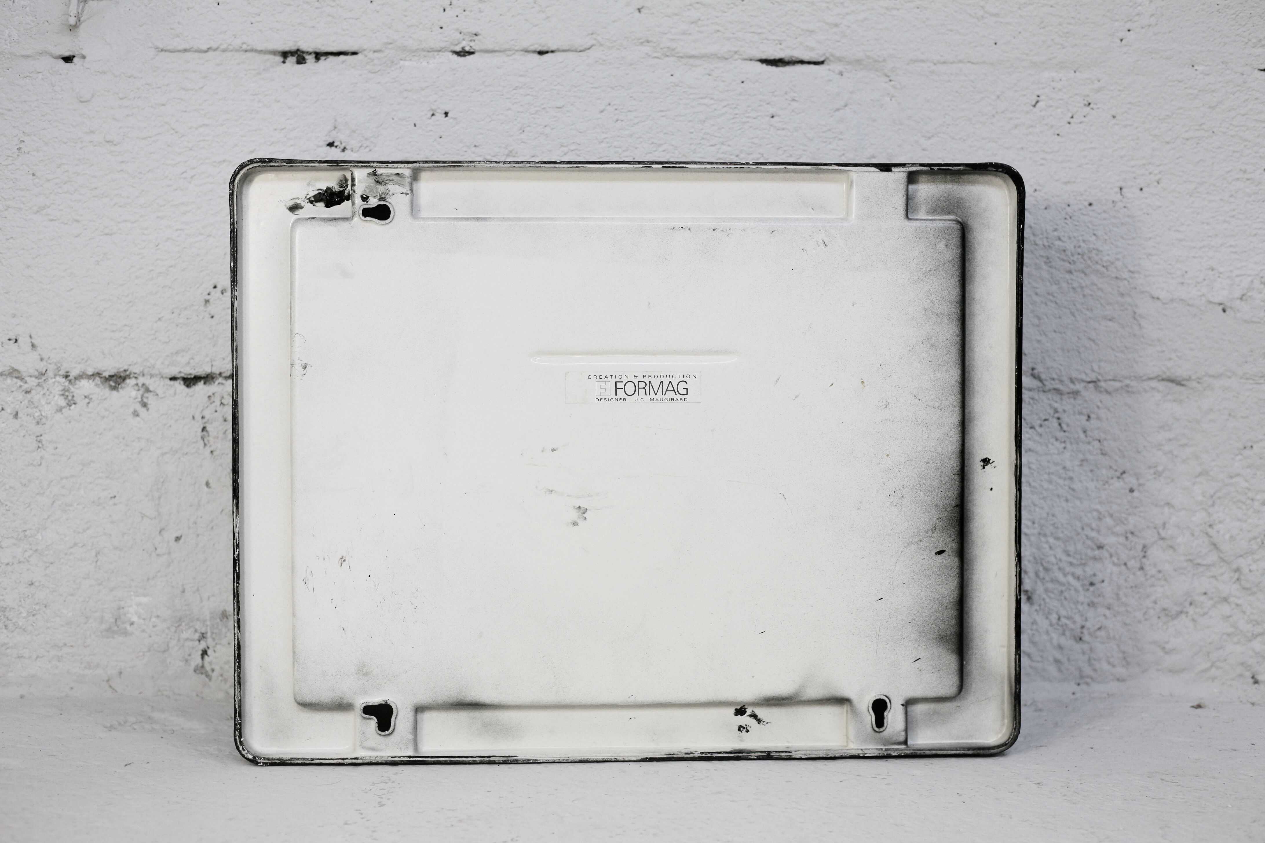 Formag resin shelf, Jean-Claude Maugirard Circa 1968