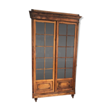 Old - showcase in solid wood