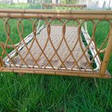 Rattan bed