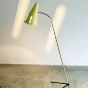 'Sun Series' Floor Lamp By H. Busquet For Hala Zeist, Netherlands 1950S