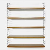 Vintage wall-unit – String shelf by Nisse Strinning and Kajsa Strinning, 1950s Sweden