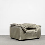 Vintage Danish Monza Leather Armchair by Jens Juul Eilersen for Niels Eilersen, 1970s