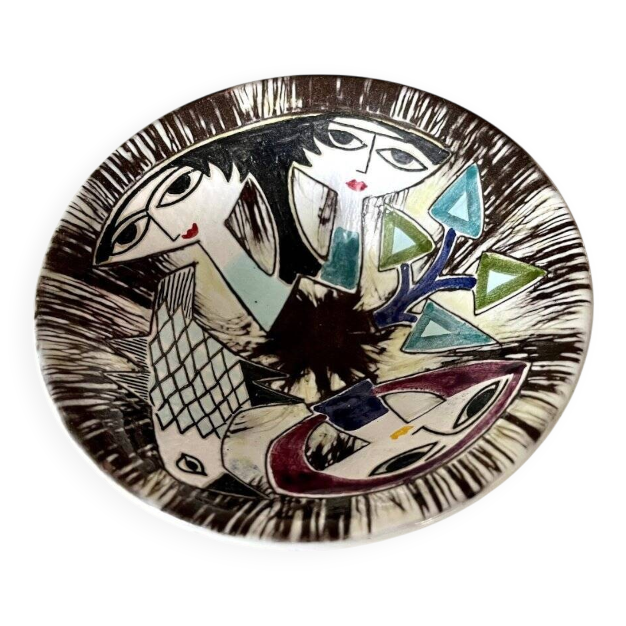 Vintage bowl by Mari Simmulson, 1960s