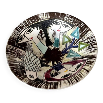 Vintage bowl by Mari Simmulson, 1960s