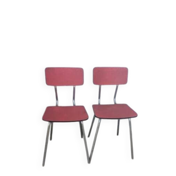 Paire de chaises vintage