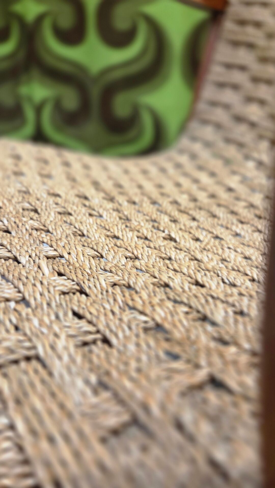 Fauteuil Cordage Erich Dieckmann Design Vintage