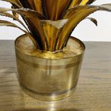 Maison jansen flower table lamp, 1970s