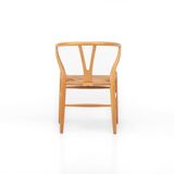 Set of 6 'CH24' wishbone dining chairs by Hans J Wegner for Carl Hansen, De