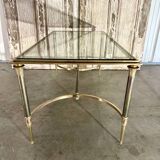 Table basse design en bronze 20e siècle