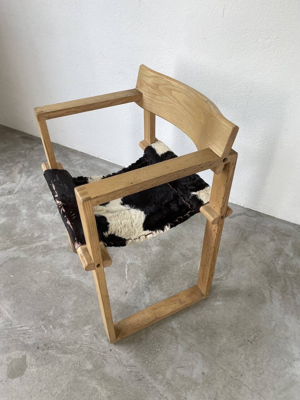 Oak chairs with armrests Ate Van Apeldoorn