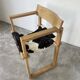 Oak chairs with armrests Ate Van Apeldoorn