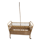 Wicker baby bed