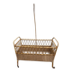 Wicker baby bed