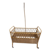 Wicker baby bed