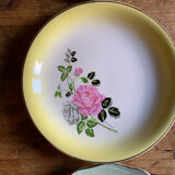 6 vintage flat plates