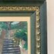 Tableau ancien, huile sur carton