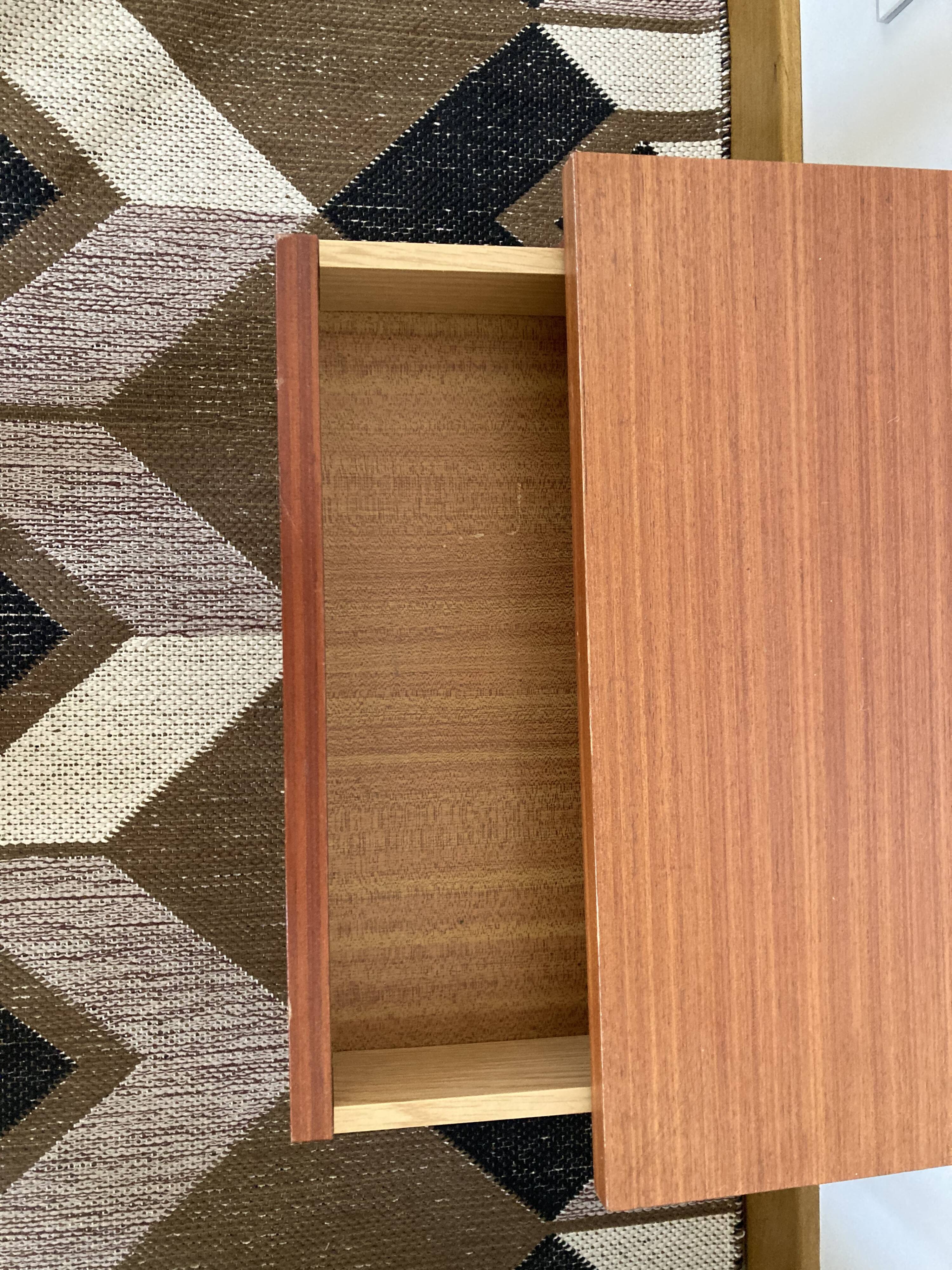 Bedside table compass legs